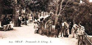 1464- Oran - Promenade de LEtang Fa
